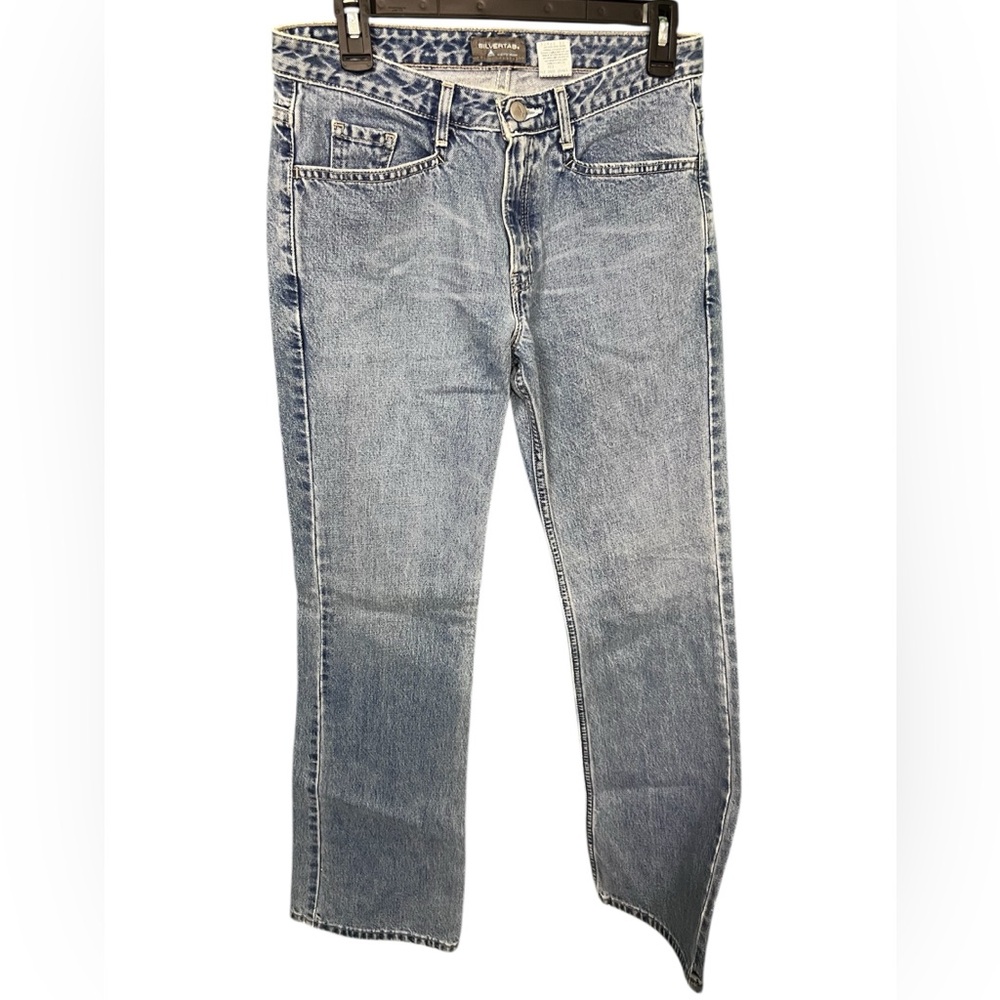 Levi’s SilverTab Vintage Acid Wash Jeans 5M Straight Leg Y2K 90s Denim Rare
